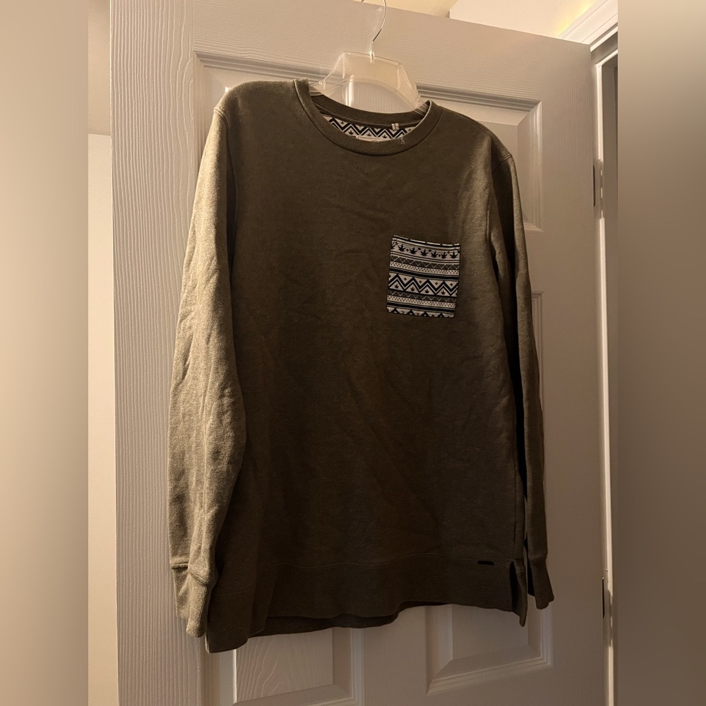 Olive Green Sweatshirt (Pacsun)
